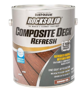 Stain a TREX deck